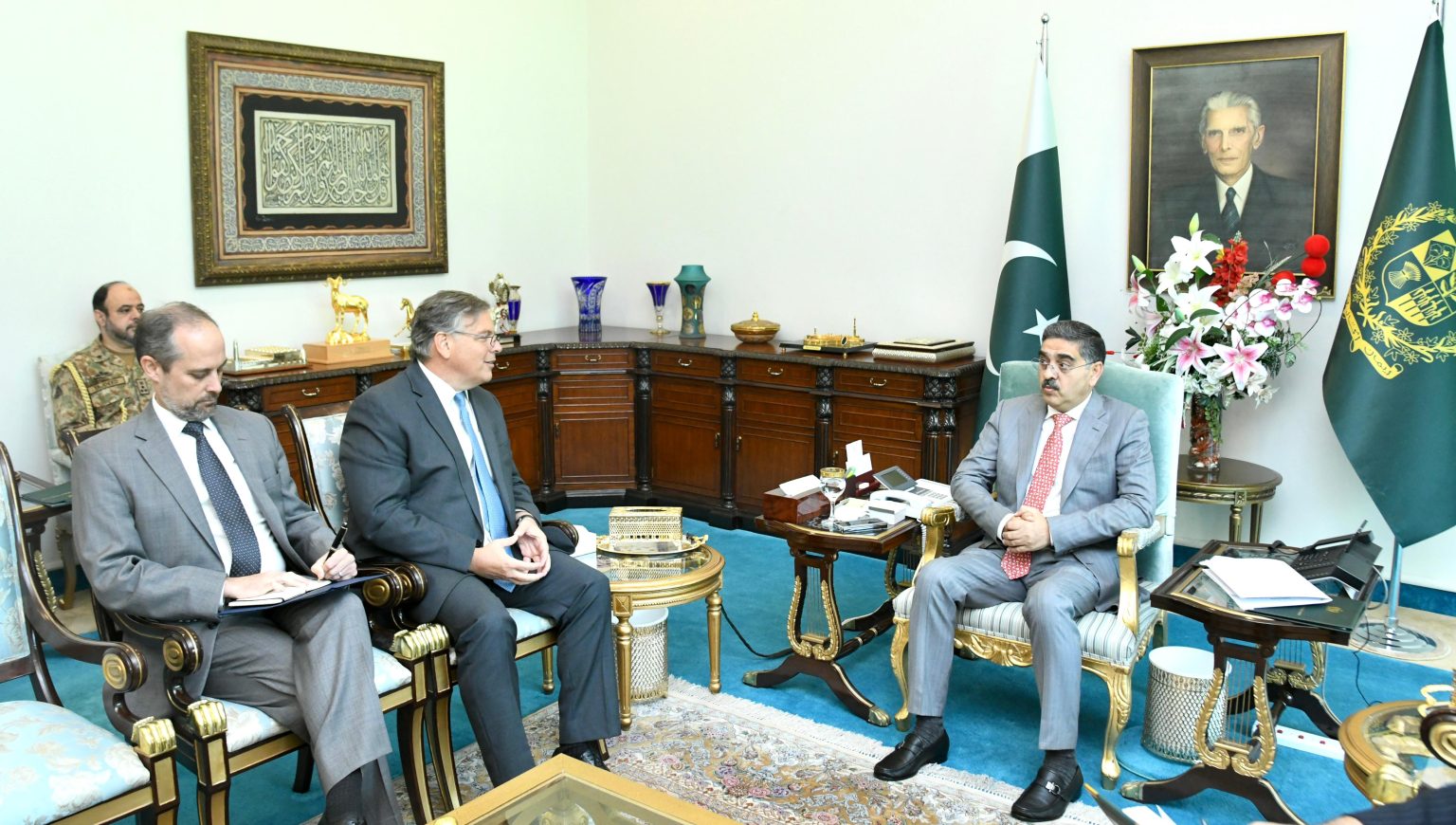 US enovy donald blome and PM kakar