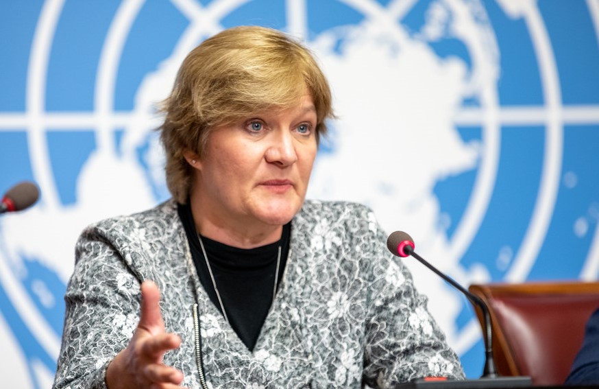 WMO spokesperson Clare Nullis