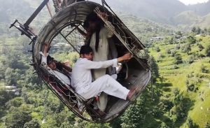 battagram suspended cable car