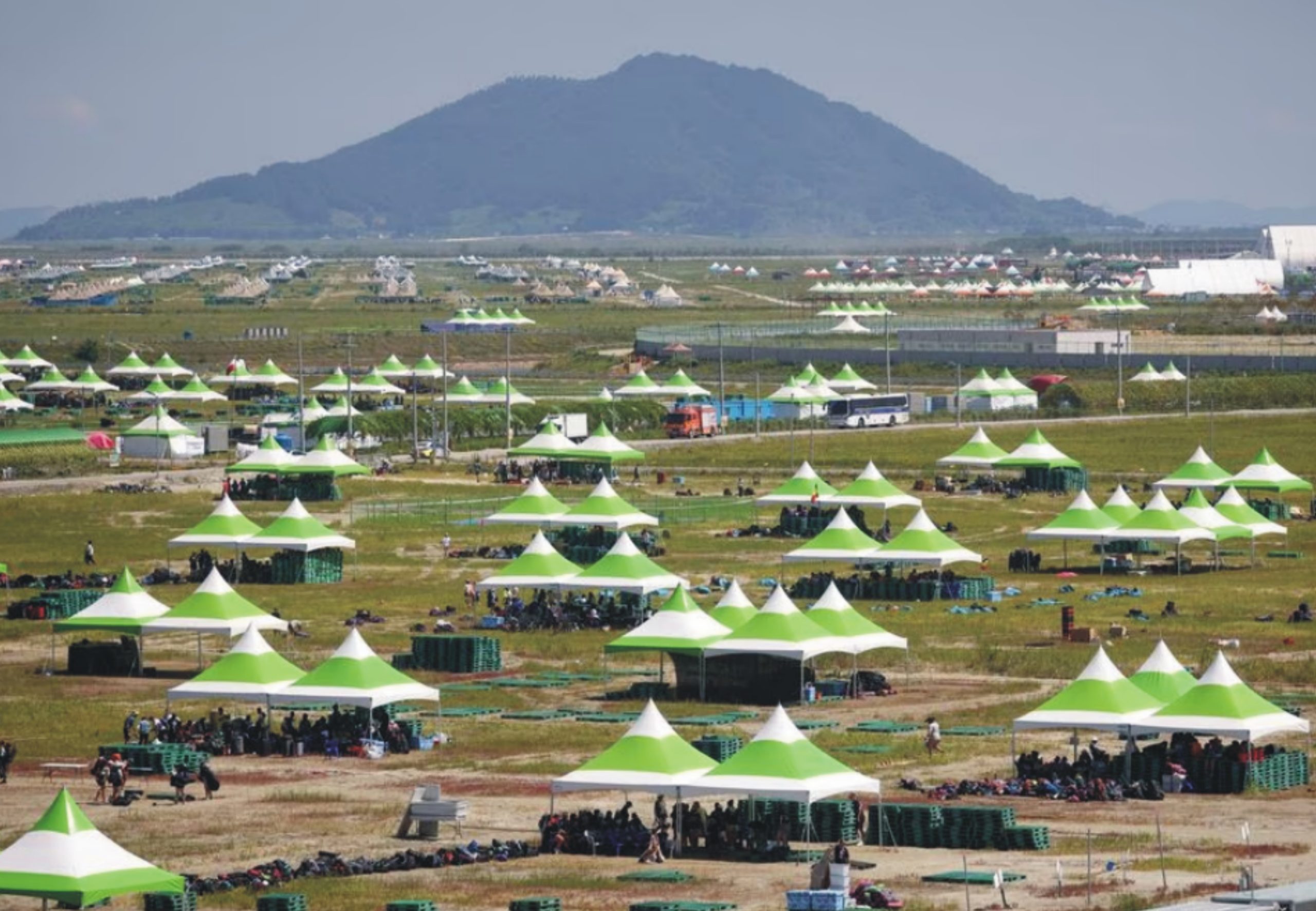 south korea scout camp