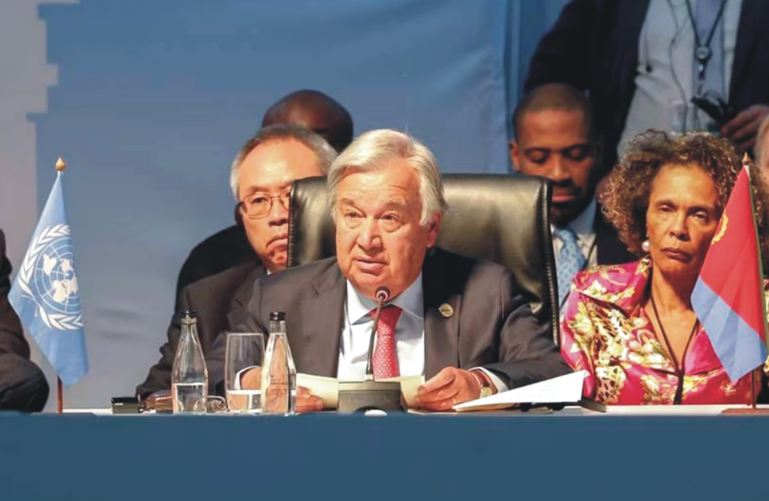 un chief at brics summit