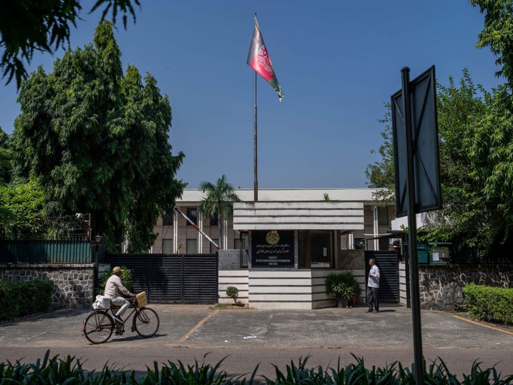 new delhi afghan embassy